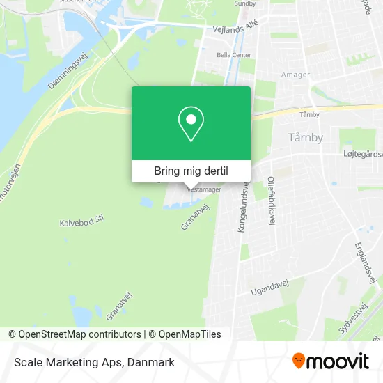 Scale Marketing Aps kort