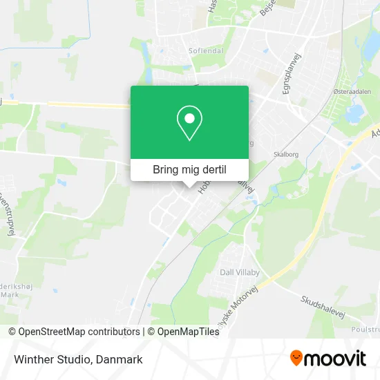 Winther Studio kort