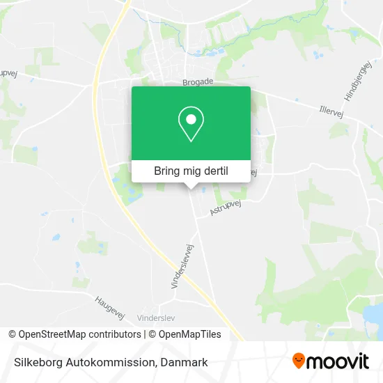 Silkeborg Autokommission kort