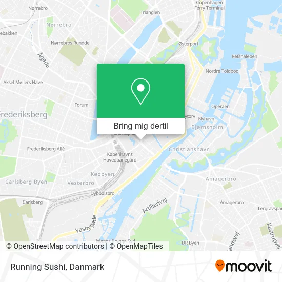 Running Sushi kort
