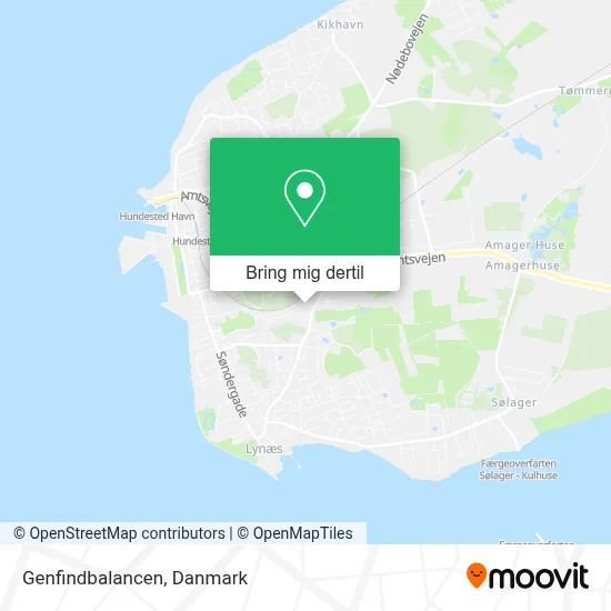 Genfindbalancen kort