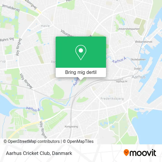 Aarhus Cricket Club kort