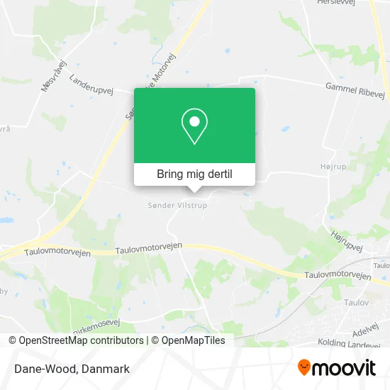 Dane-Wood kort