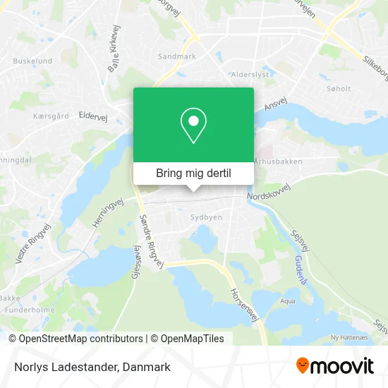 Norlys Ladestander kort