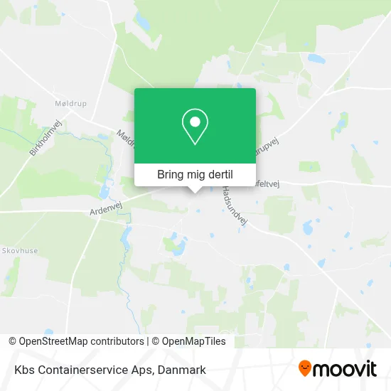 Kbs Containerservice Aps kort