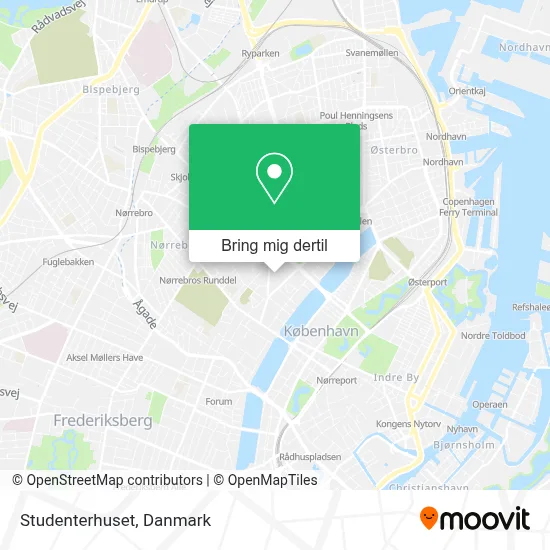 Studenterhuset kort