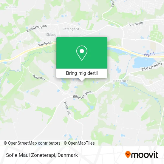 Sofie Maul Zoneterapi kort