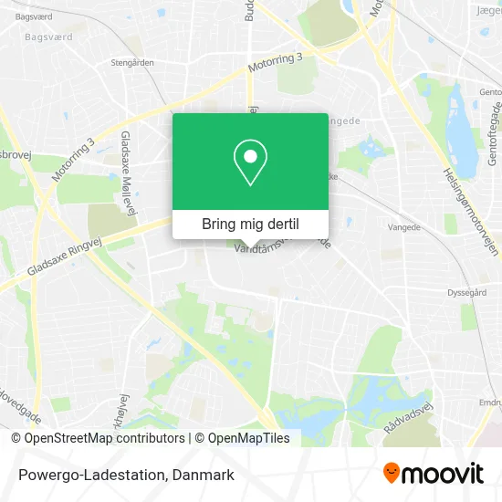 Powergo-Ladestation kort