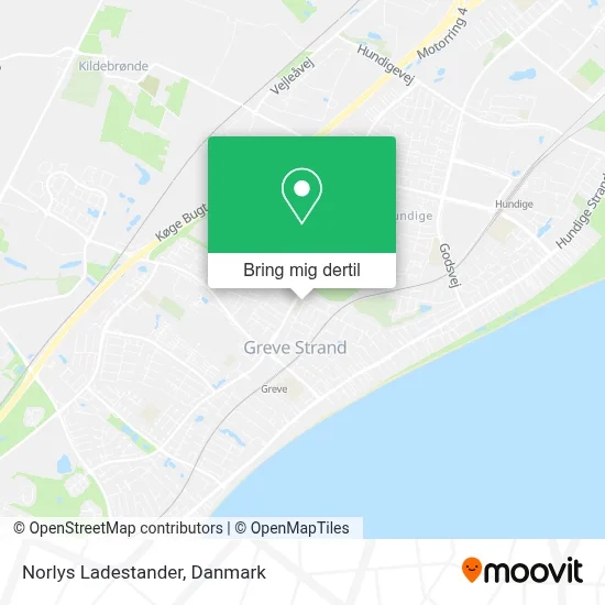 Norlys Ladestander kort