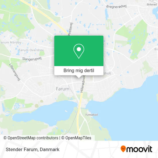 Stender Farum kort