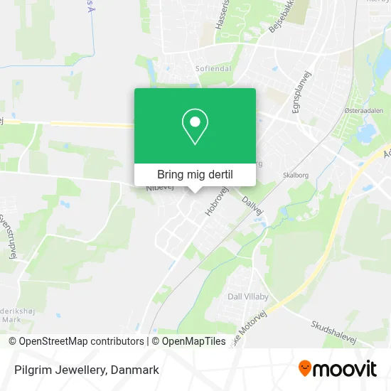 Pilgrim Jewellery kort