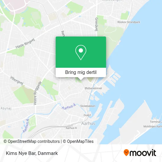 Kims Nye Bar kort