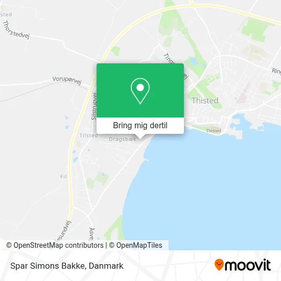 Spar Simons Bakke kort