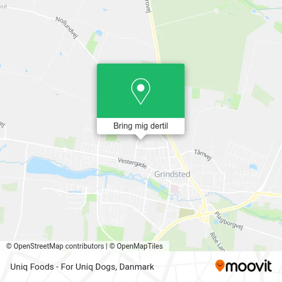 Uniq Foods - For Uniq Dogs kort