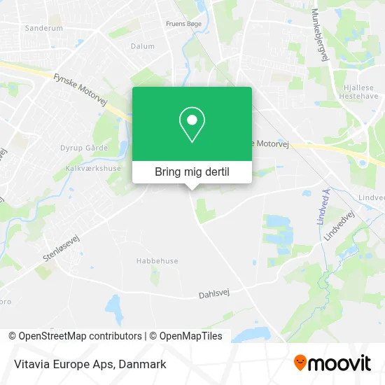 Vitavia Europe Aps kort