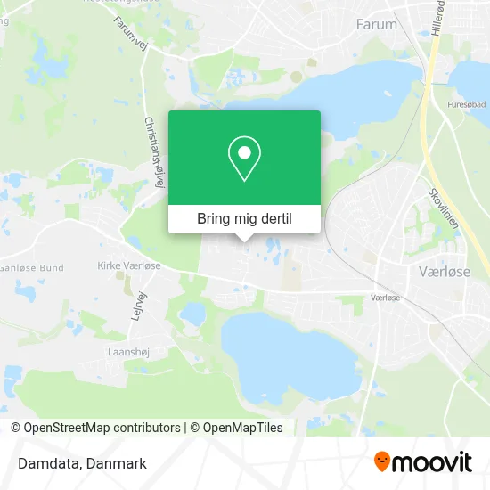 Damdata kort
