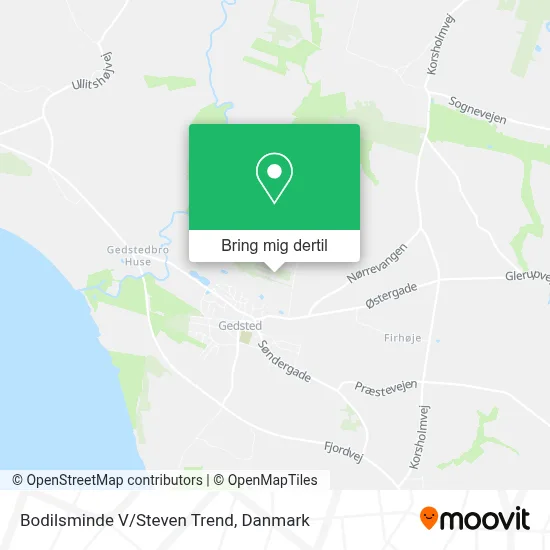Bodilsminde V/Steven Trend kort