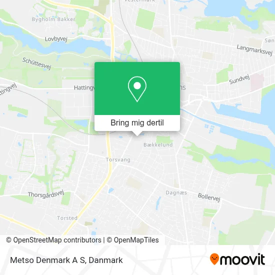 Metso Denmark A S kort