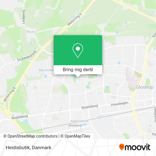 Heidisbutik kort