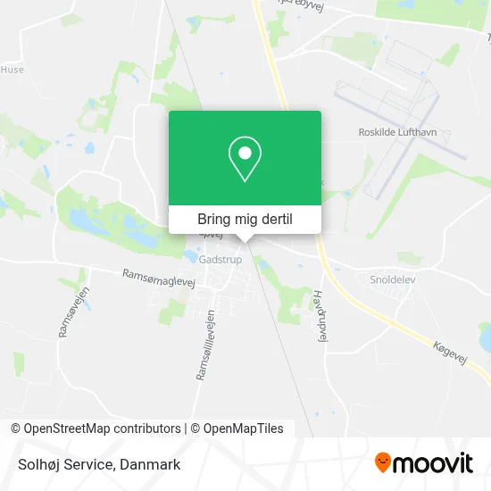 Solhøj Service kort