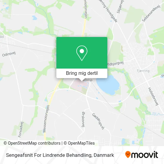Sengeafsnit For Lindrende Behandling kort