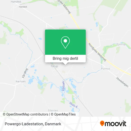 Powergo-Ladestation kort