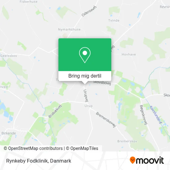 Rynkeby Fodklinik kort