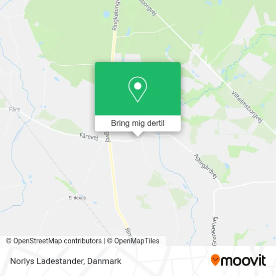 Norlys Ladestander kort