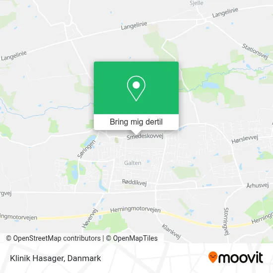 Klinik Hasager kort