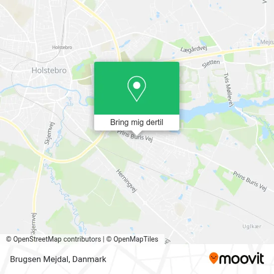 Brugsen Mejdal kort