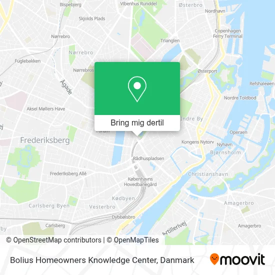 Bolius Homeowners Knowledge Center kort