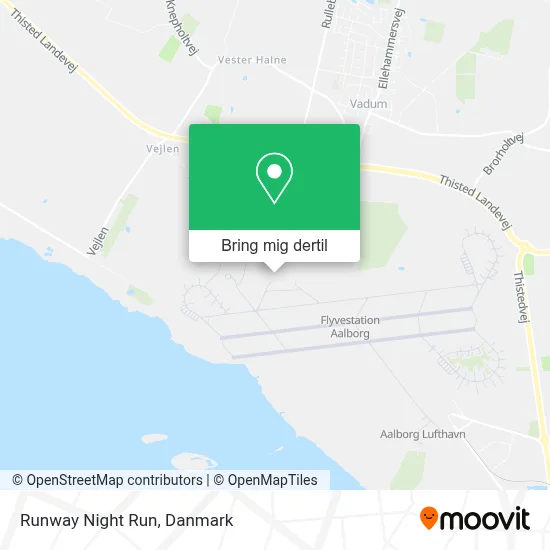Runway Night Run kort