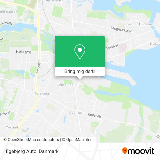 Egebjerg Auto kort