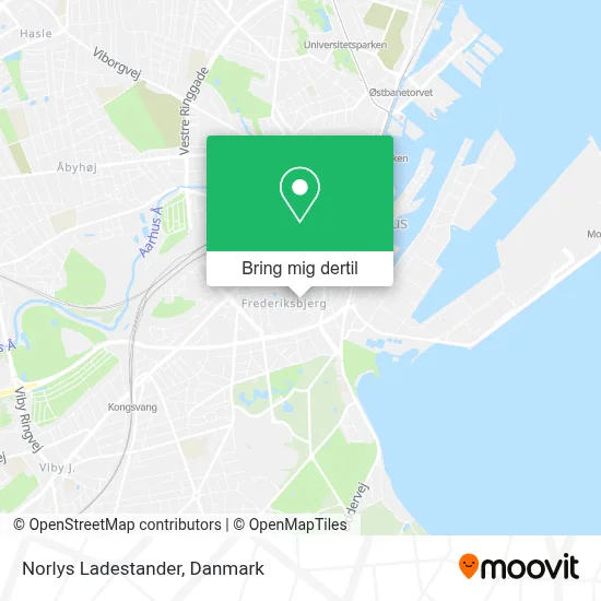 Norlys Ladestander kort
