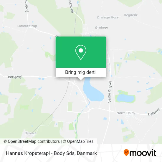 Hannas Kropsterapi - Body Sds kort