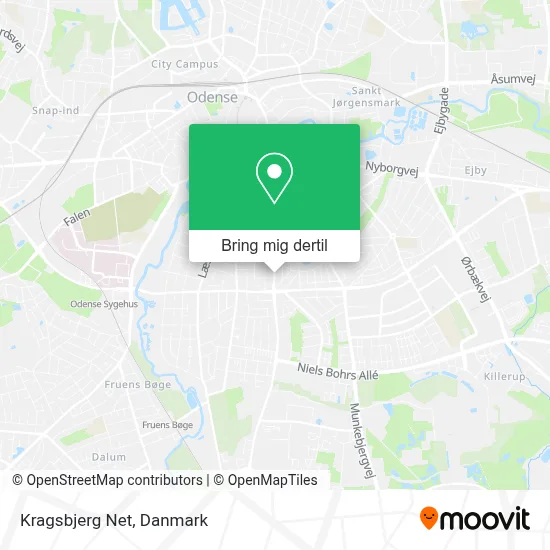 Kragsbjerg Net kort