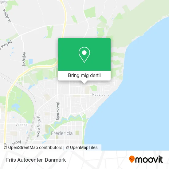 Friis Autocenter kort