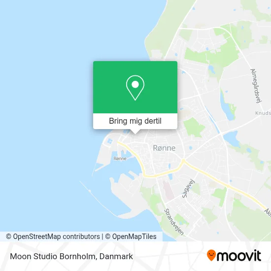 Moon Studio Bornholm kort