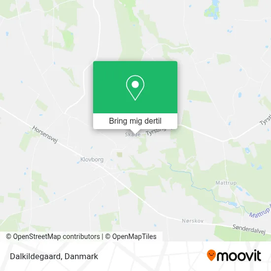 Dalkildegaard kort