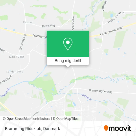 Bramming Rideklub kort