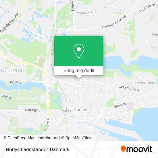 Norlys Ladestander kort