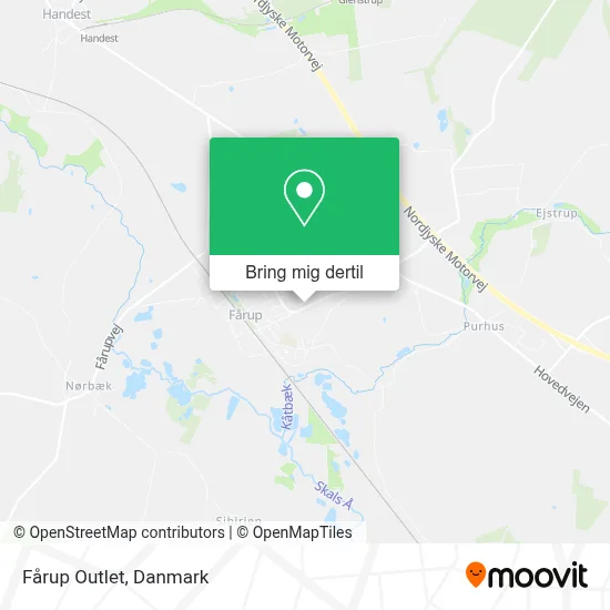 Fårup Outlet kort