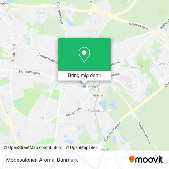 Modesalonen Aroma kort