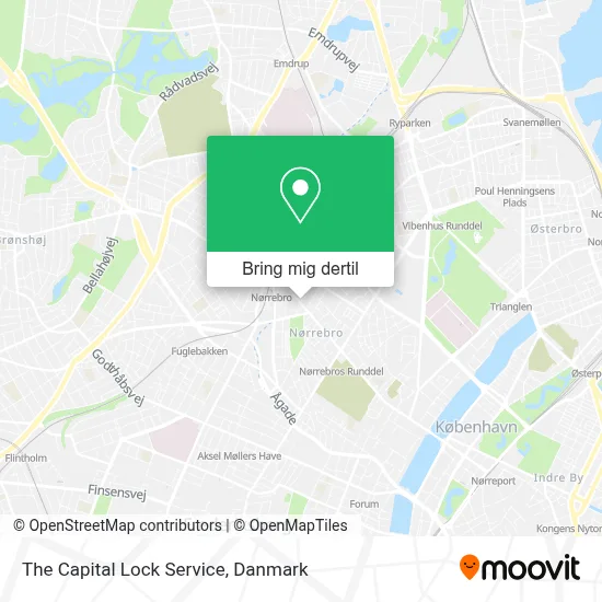 The Capital Lock Service kort