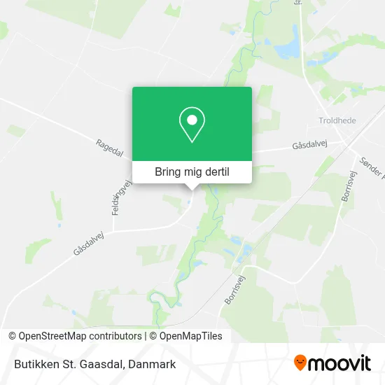 Butikken St. Gaasdal kort