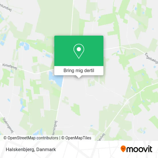 Halskenbjerg kort