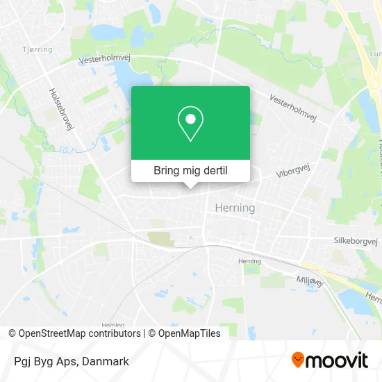 Pgj Byg Aps kort