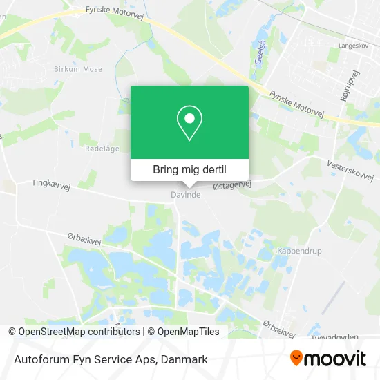 Autoforum Fyn Service Aps kort