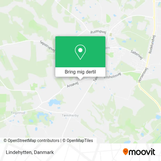 Lindehytten kort