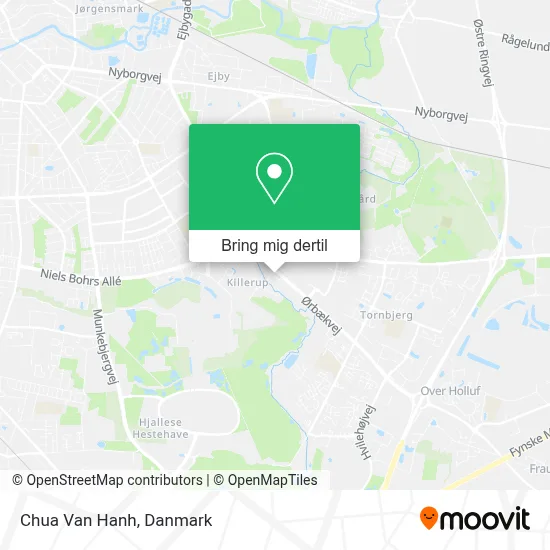 Chua Van Hanh kort